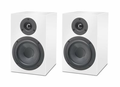 Pro-Ject Speaker Box 5 hochglanz weiss 2-Wege Regal Lautsprecher 1 Paar