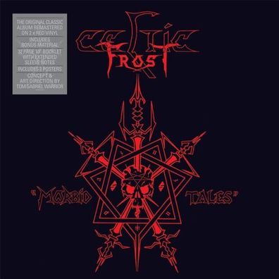 Celtic Frost Morbid Tales 180g 2LP Red Vinyl Gatefold Booklet Poster 2023 BMG