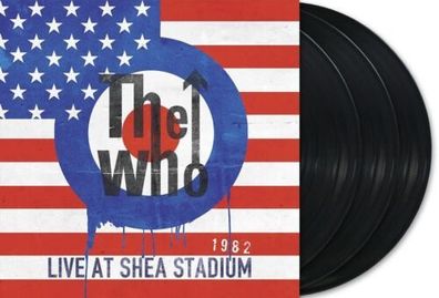 The Who Live At Shea Stadium 1982 3LP Black Vinyl Gatefold 2024 Polydor