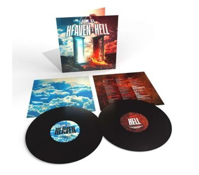 Sum 41 Heaven x Hell 2LP Black Vinyl Gatefold 2024 Rise Records RISE538-1