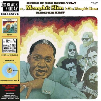 Canned Heat Memphis Slim Memphis Heat LTD 1LP Vinyl Record Store Day RSD BF 2021