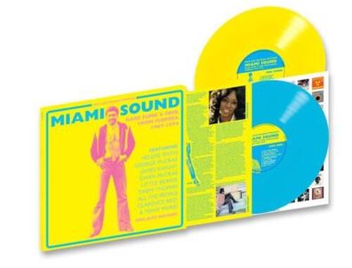 Soul Jazz Records presents Miami Sound Rare Funk & Soul 1967-1974 2LP Blue Vinyl