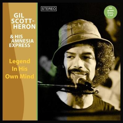 Gil Scott-Heron & His Amnesia Express Legend In His Own Mind 2LP Green Vinyl