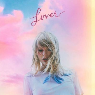 Taylor Swift Lover 2LP Pink Blue Vinyl Gatefold 2019 Republic Records