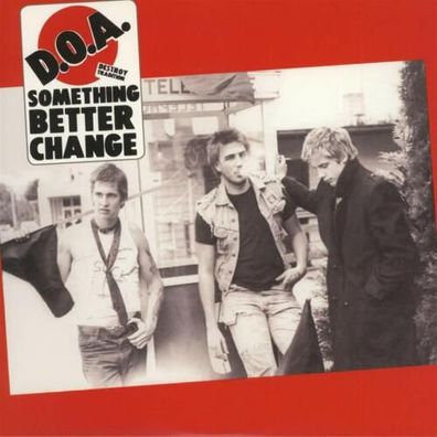 D.O.A. Something Better Change 1LP Vinyl Sudden Death Records SDR-0025