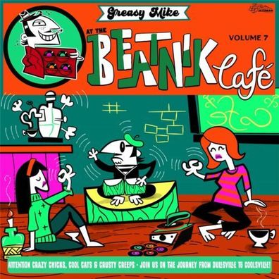 Greasy Mike's Volume 7 Greasy Mike At The Beatnik Cafe 1LP Vinyl 2024 Jazzman
