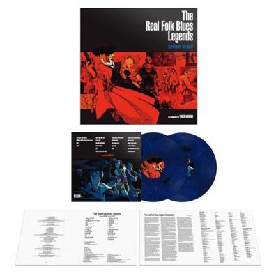 Seatbelts Cowboy Bebop The Real Folk Blues Legends 2LP Darkblue Vinyl 2024