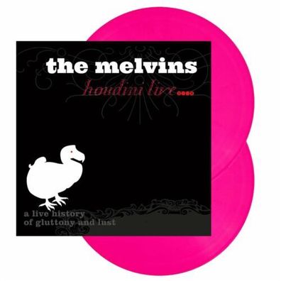 The Melvins Houdini Live 2005 2LP Hot Pink Vinyl 2023 Ipecac Recordings