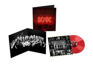AC/ DC Power Up LTD Indie Store 1LP Opaque Red Vinyl 2020 Columbia
