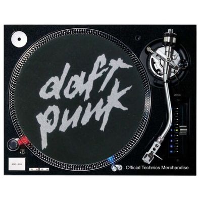 Slipmat Daft Punk Logo Silber 1 Stück 0020104895S