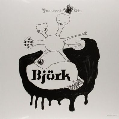 Björk Greatest Hits 2LP Vinyl Gatefold 2017 One Little Indian
