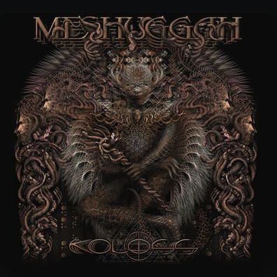 Meshuggah Koloss 2LP Clear Red Blue Vinyl Gatefold 2023 Atomic Fire