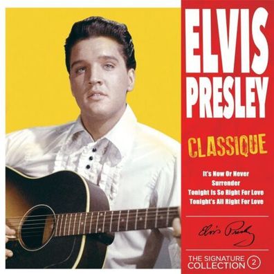 Elvis Presley Signature Collection 2 Classique 7" Coloured Vinyl 2016 VPI