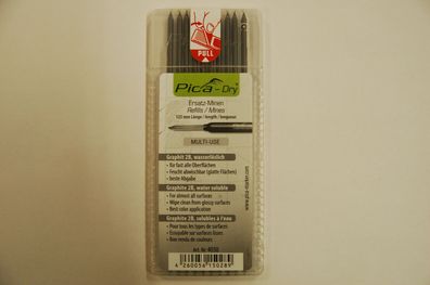 Pica-Dry Ersatz-Minen, graphit, Nr. 4030, für Tieflochmarker, 10 Stück