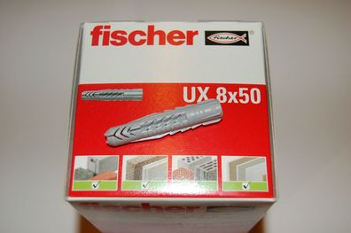 Fischer Universaldübel UX und UX R , UX 6 bis UX 14, 10 bis 100 Stück