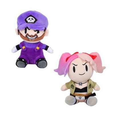 Super Mario Bros Animation Lila gefüllte Plüschtiere Actionfigur Plüsch Spielzeug