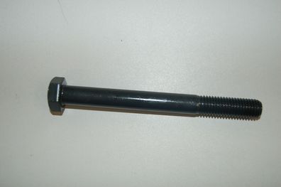 Sechskantschraube M12x1,5x90, DIN 960, Festigkeit 10.9, schwarz, Feingewinde