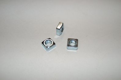 Vierkantmuttern M5 bis M16, DIN 557, verzinkt, Festigkeit 5, 10-100 Stück