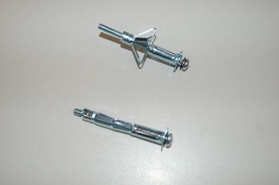 Kalm Hohlraumdübel Metall HRK M5x37 bis M5x63, 10-50 Stück, inkl. Schrauben