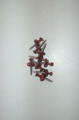 Spenglerschrauben Oxidrot RAL 3009, 4,5x35, mit Dichtscheibe, 10-100 Stück, A2