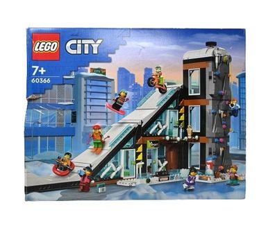 LEGO City Wintersportpark, Set mit Wintersportgeschäft, Café und einem Lift * bOV