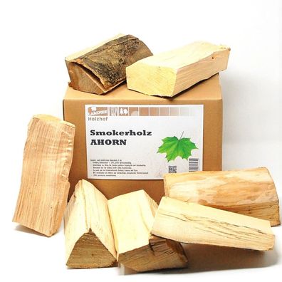 Landree® BBQ Smokerholz Smoker Holz Ahorn 4kg