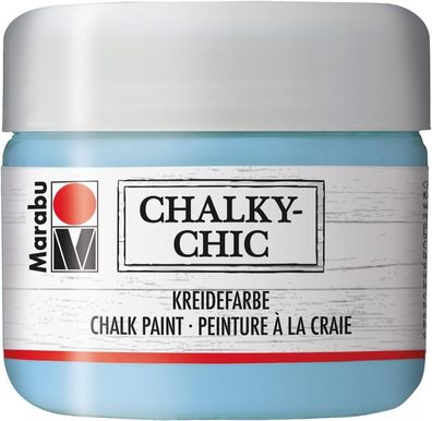 Marabu Chalky-Chic Kreidefarbe 225ml-Dose Lichtblau Gartenmöbel 144