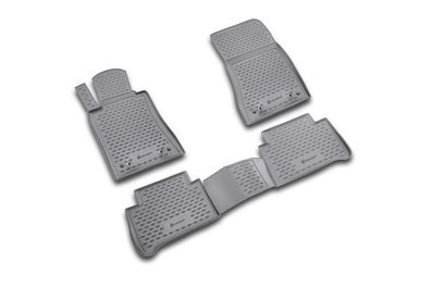 Passform Gummimatten Fußmatten für Mercedes-Benz, E-klasse, W221,2002-2009, 4-teilig