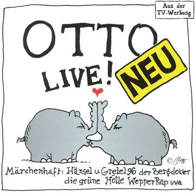 Otto: Das neue Live-Album - - (CD / Titel: H-P)