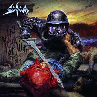 Sodom - 40 Years At War: The Greatest Hell Of Sodom (Crystal Clear/ Black Vinyl) -