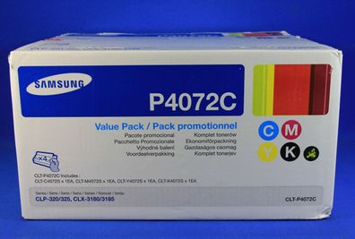 Samsung CLT-P4072C/ els Toner Bk C M Y Valuepack -Bulk