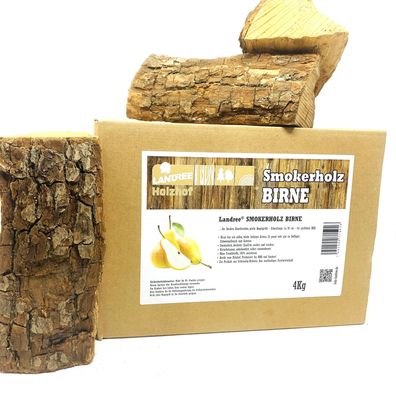 Landree® BBQ Smokerholz Smoker Holz Birne 4kg