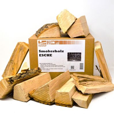 Landree® BBQ Smokerholz Smoker Holz Esche / Ash-Tree 4kg