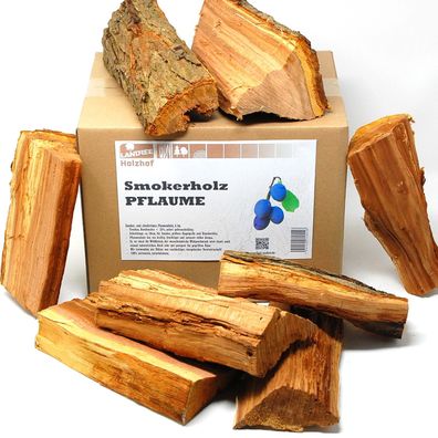 Landree® BBQ Smokerholz Smoker Holz Pflaume 4kg