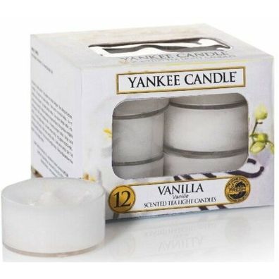 Yankee Candle Vanille Teelicht 12x9,8 g