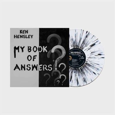 Ken Hensley - My Book Of Answers (White with Black Splatter Vinyl) - - (Vinyl / Ro