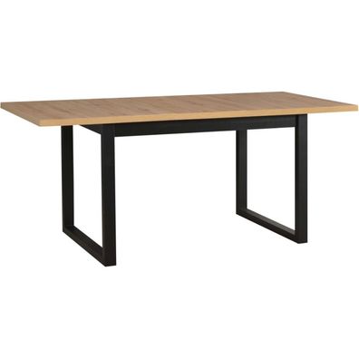Tisch IKON 3 L artisan laminat / schwarz