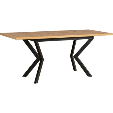 Tisch IKON 4 artisan laminat / schwarz
