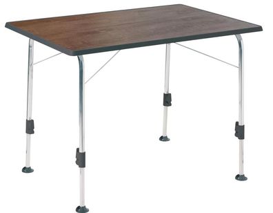 Tisch Stabilic II, Holzdekor Klapptisch Campingtisch Stabil Kunststoff