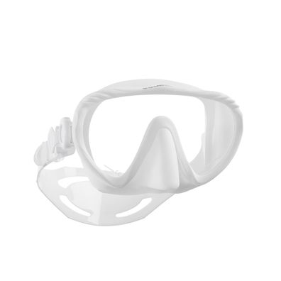 Scubapro Ghost weiße Maske mit Ultra Clear Gläsern