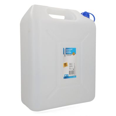 Wasserkanister 20L mit Ablasshahn Wasserbehälter TrinkwasserKanister Behälter