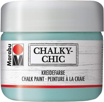 Marabu Chalky-Chic Kreidefarbe 225ml-Dose Lagune Gartenmöbel 148