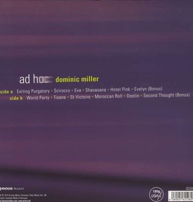 Ad Hoc (180g) - Q-Rious 1062128QRM - (Vinyl / Allgemein (Vinyl))