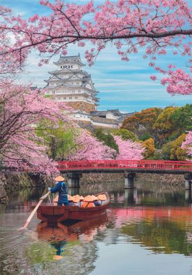 Himeji - Schloss im Frühling