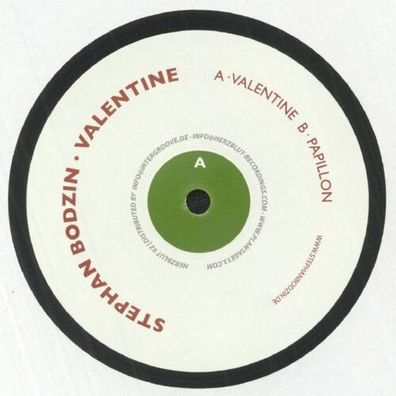 Stephan Bodzin Valentine Papillon 12" Vinyl Herzblut Recordings Herzblut002