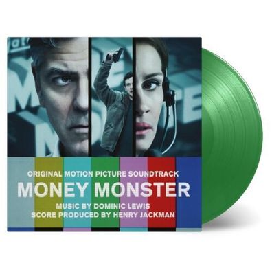 Dominic Lewis Money Monster 180g 1LP Green Vinyl Numbered 2016 Music On Vinyl