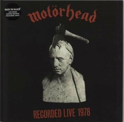 Motörhead What's Words Worth? Recorded Live 1978 LTD 180g 1LP Colored Vinyl