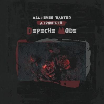 Various All I Ever Wanted - Tribute To Depeche Mode 1LP Red Marbled Vinyl 2022