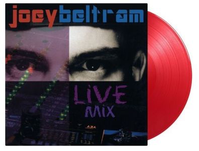 Joey Beltram Live Mix 180g 1LP Red Vinyl Numbered 2023 Music On Vinyl