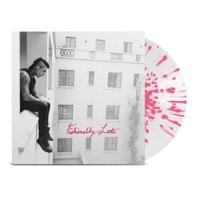 Falling In Reverse Fashionably Late 1LP Clear Hot Pink Splatter Vinyl Epitaph